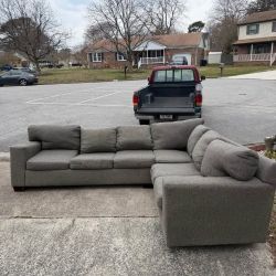 Gray Sectional Sofa