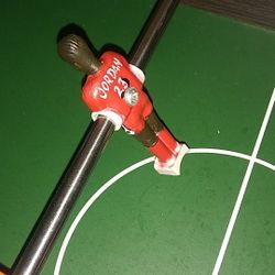 NBA foosball, tabletop size