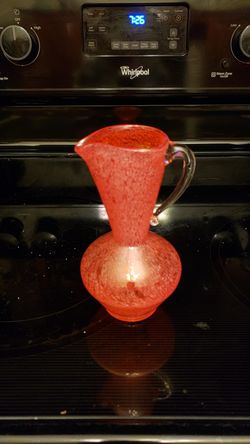 Vintage Hand Bliwn Art Glass Vase