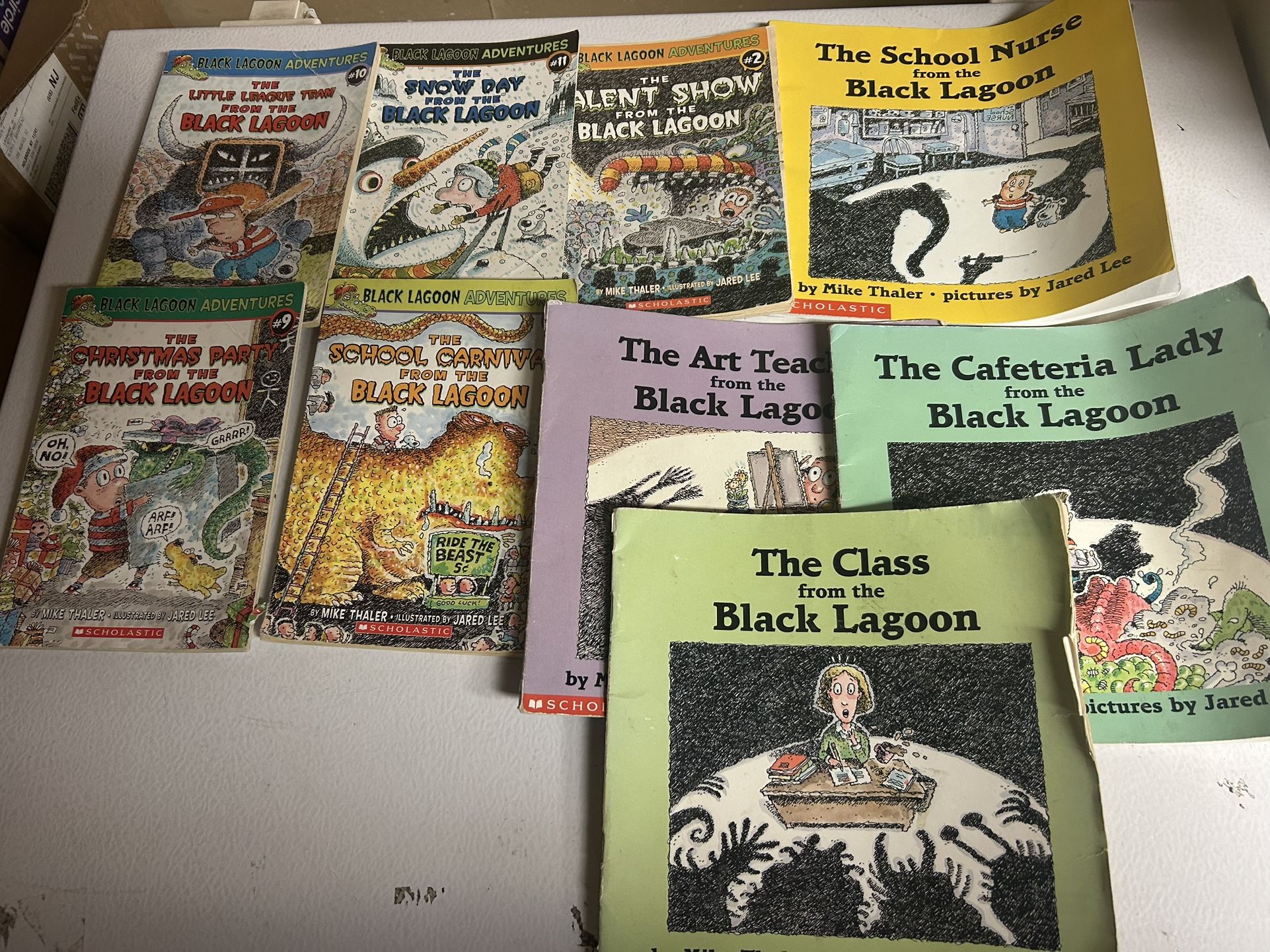 "Black Lagoon" bundle of 9 paperback books