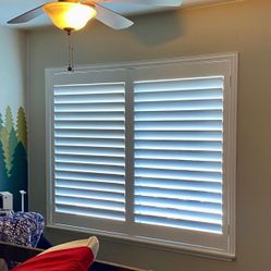 Shutters- Custom, Wood, Window Treatments, Window Coverings, Plantation, Shutter Blinds, Interior, Persianas De Madera, FREE ESTIMATES (PHONE/IN-HOME)