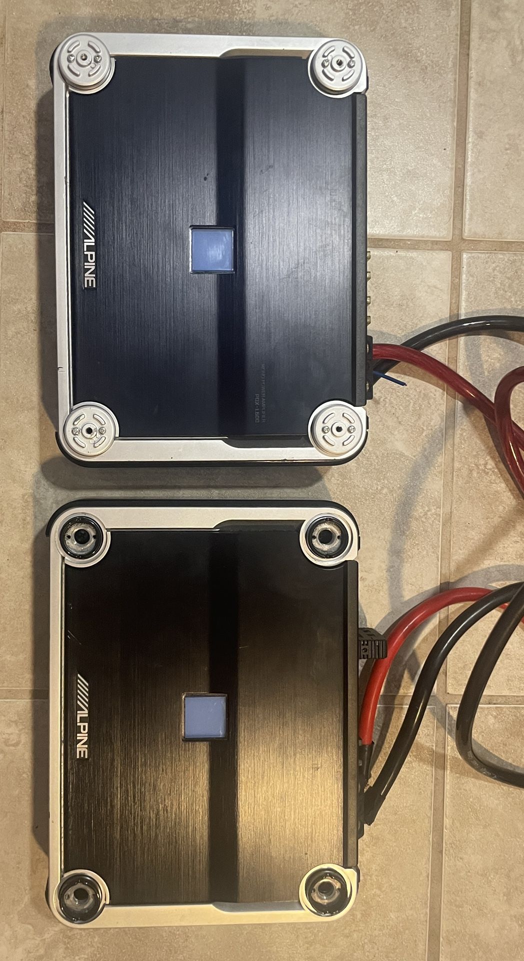 Alpine 12 Inch Sub In Under Seat Box, Amplifiers 4.100, 1.600 And 2 Alpine Type X SPX-Pro crossovers