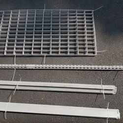 4×2  Grey 5 Shelving Units 