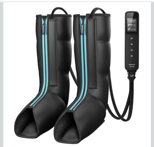 Leg Massager for Circulation and Pain Relief, Air Compression Massager for Foot and Leg