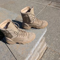 Boots, Desert, Military Style - Size 7 1/2