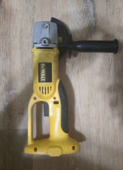 DeWalt Cordless Cut-off Tool Angle Grinder & DeWalt Cordless Reciprocating Saw with battery/charger.
