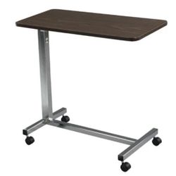 Overbed Table Wood Grain Drive Medical 
