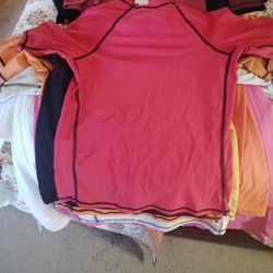 Lot Of Surfing Rashguards
