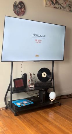 Rolling TV Mount with built in Surge Protector