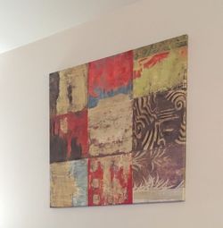 CANVAS LARGE SIZE PICTURE  ( DIMENSIONS  39.5" ×39.5" ) 💥 DOWNSIZING & PRICE REDUCED TO$15!!