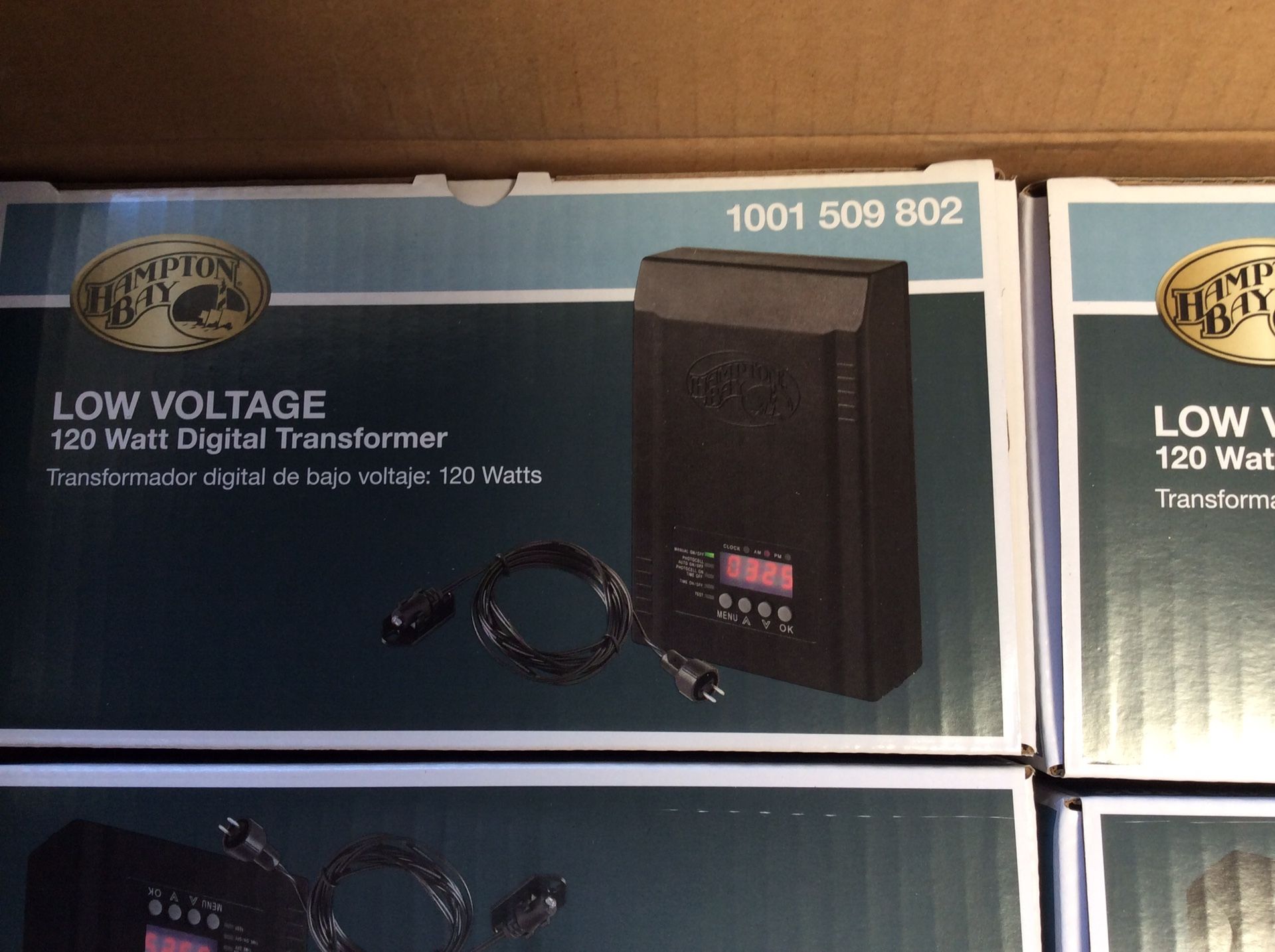 Hampton Bay 1001509802 Low Voltage 120 Watt Digital Transformer for