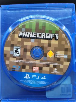 Playstation 4 Minecraft  ( Disk Only  )