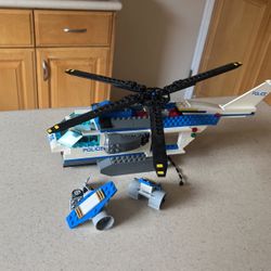 Large Lego Police Helicopter- As Shown