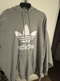 Adidas Hoodie Pull Over Grey 4 Xxxxl