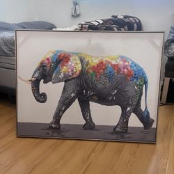 Beautiful Elephant Canva