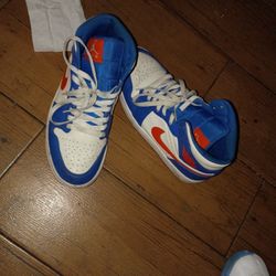 Jordans 1s RARE new York Knicks Size 9