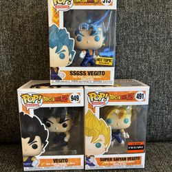 Funko Pops - Vegito Collection 