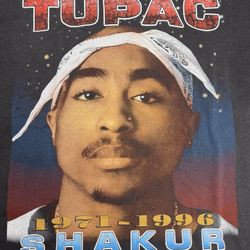 2Pac Shakur Modern Boot AOP Shirt - Size Large