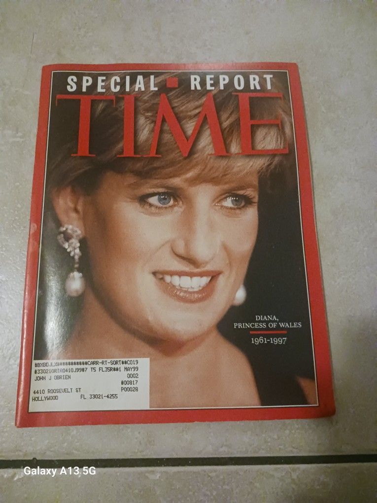 Time Magazine Princess Diana 