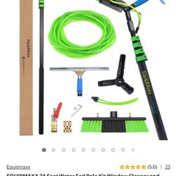EQUIMAX 24 F Water Fed Pole Window Cleaner  Set 