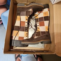 Womens Timberland 14" Patchwork Boots
