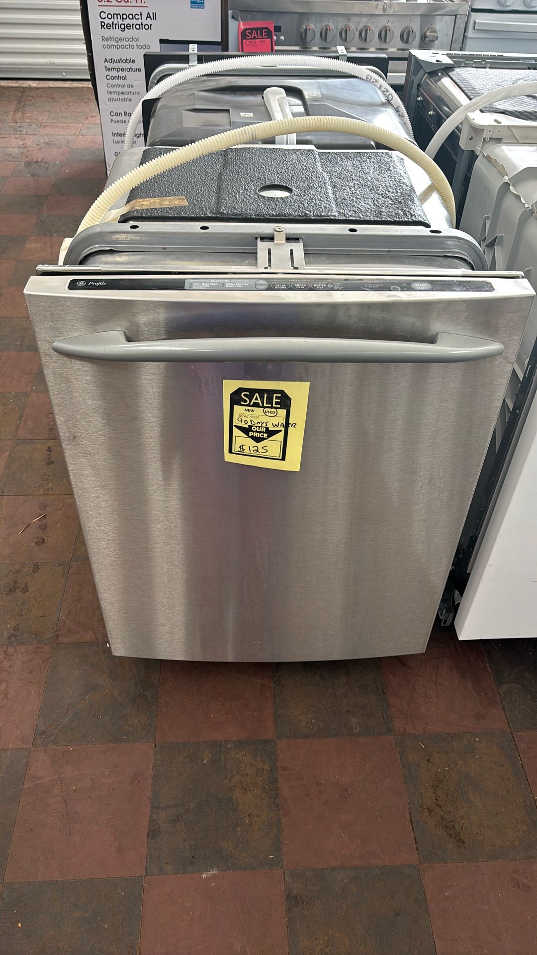 GE Profile Dishwasher Stainless