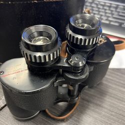 vintage Tasco 7x35 binoculars,
