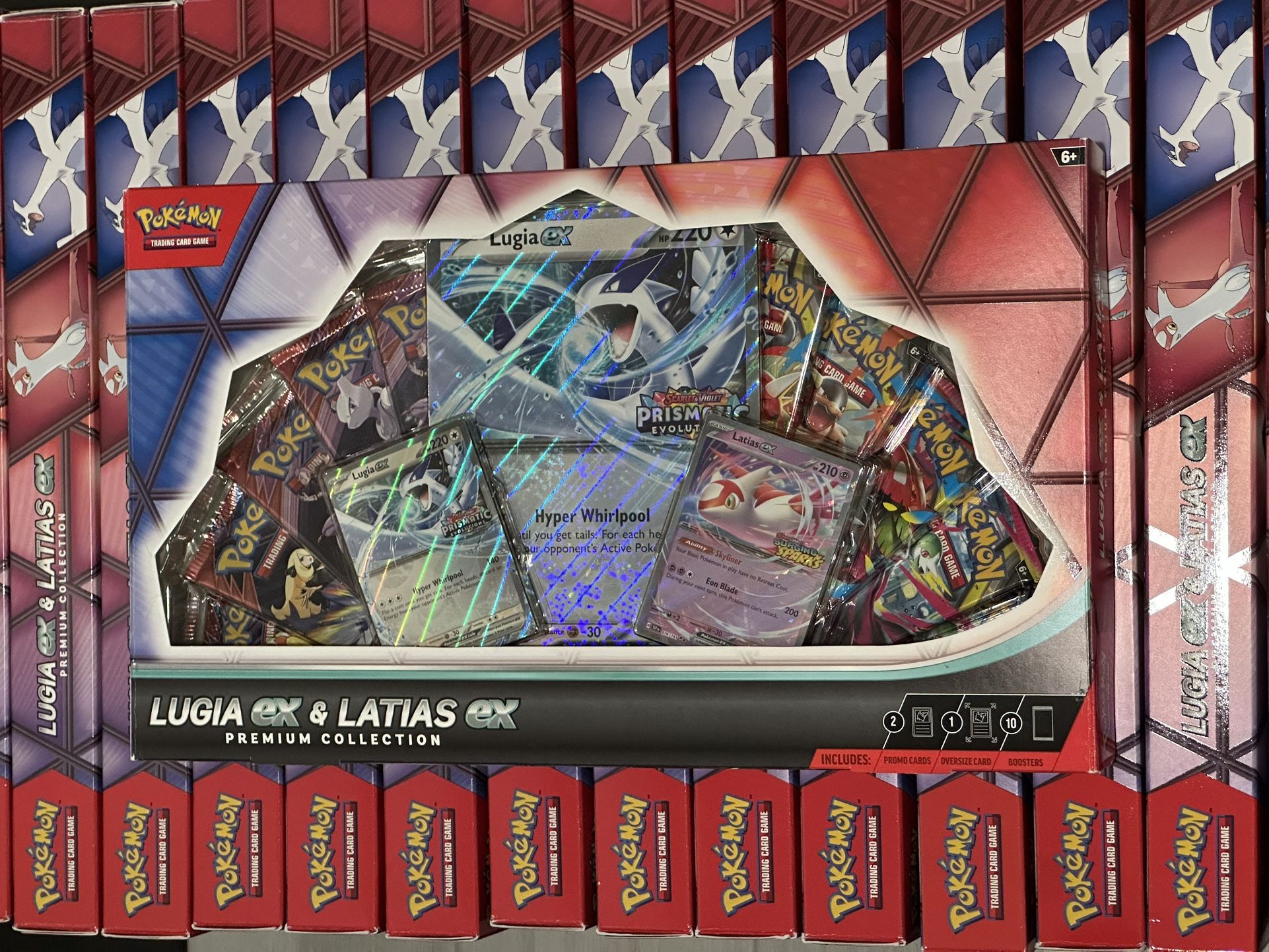 Pokemon Lugia Ex Latias Ex Collection Box