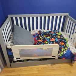 Toddler Bed With Mattress -NOT FREE MAKE AN OFFER