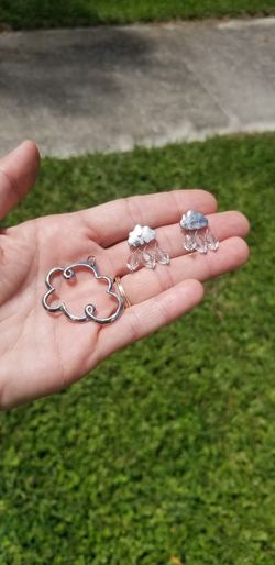 A cloudy day jewelry set