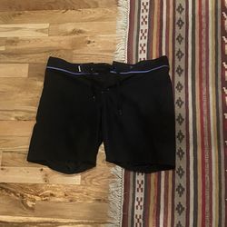 Hurley Women’s Black & Purple Board Shorts m/l