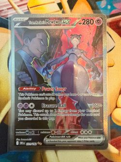 Team rockets Mewtwo ex 231/182