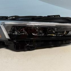 2022-2025 HONDA CIVIC RIGHT FULL LED HEADLIGHT BLACK 