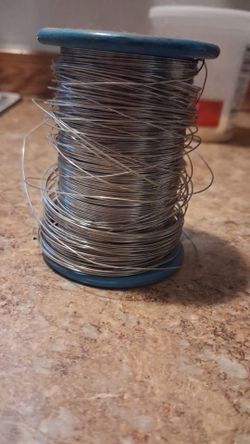 Soldering, wire.
