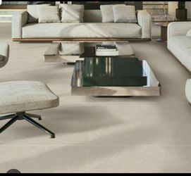 Porcelain Tile 48x48 Large Format Light Beige Satin Made In Spain 🇪🇸