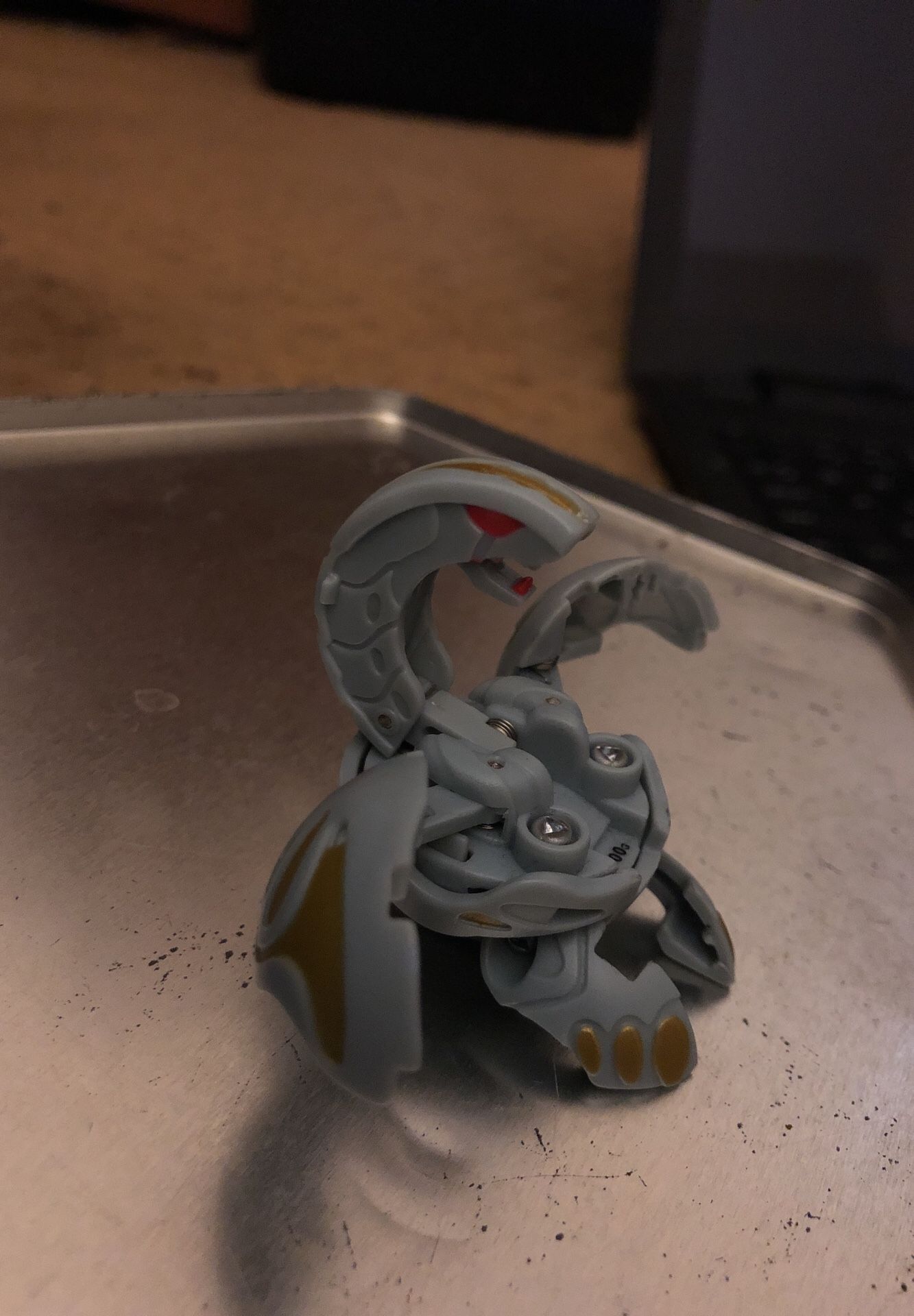 Bakugan Battle Brawlers gray Haos Wavern Bakuswap 600g