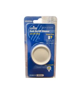Leviton 6681-W Rotory Dimmer Single Pole White