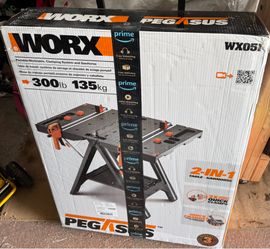 New Pegasus Worx Portable Worktable, Clamping System and Sawhorse!