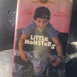 Little Monsters VHS 