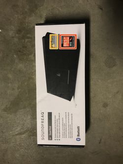 Soundfreaq SFQ-04 Sound Kick Bluetooth speaker BLACK GREAT SOUND NEW OPEN BOX