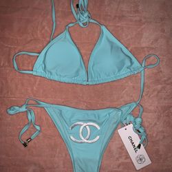 Tiffany blue bikini