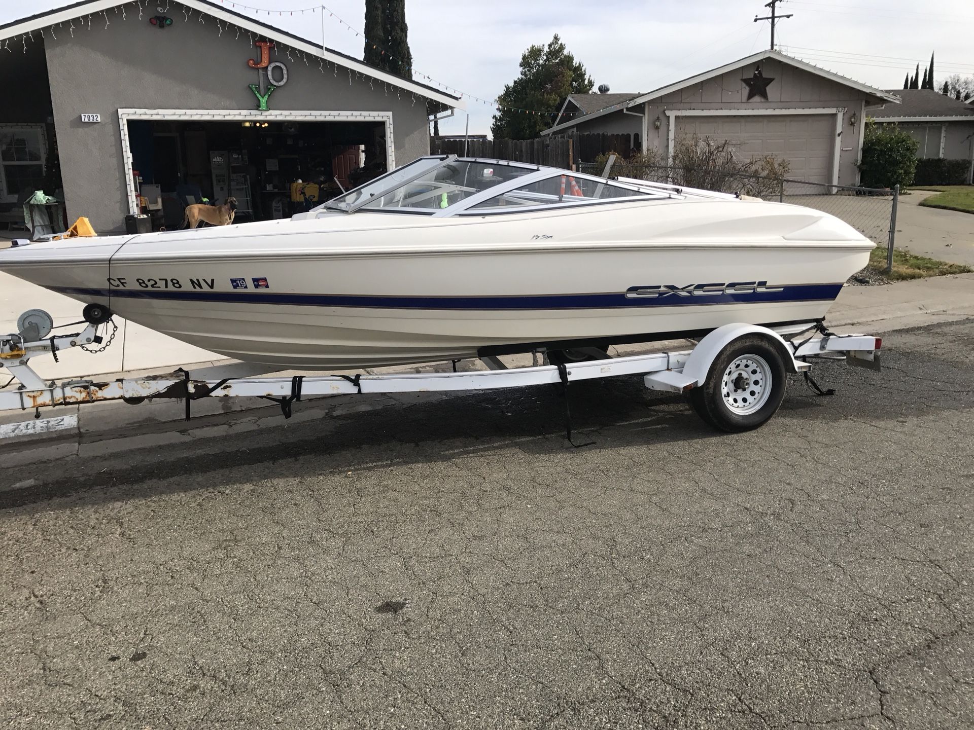 1995 well craft excel 19sx