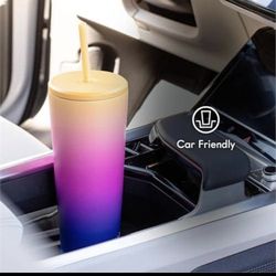 4.3 4.3 out of 5 stars (54) 24oz Stainless Steel Straw Tumbler with Triple Insulation & Copper Lining – Keeps Drinks Cold for 18 Hours & Hot for 6 – S