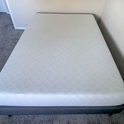 Bed Frame and Mattress (Queen)