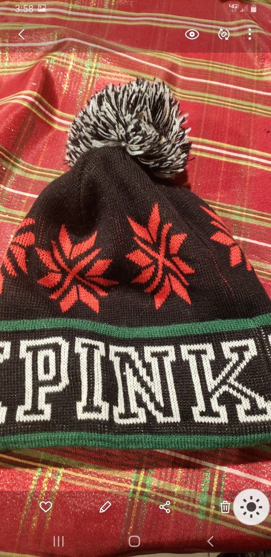 Victoria Secret Winter PINK HAT/BEANIE