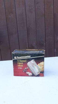 Hand mixer