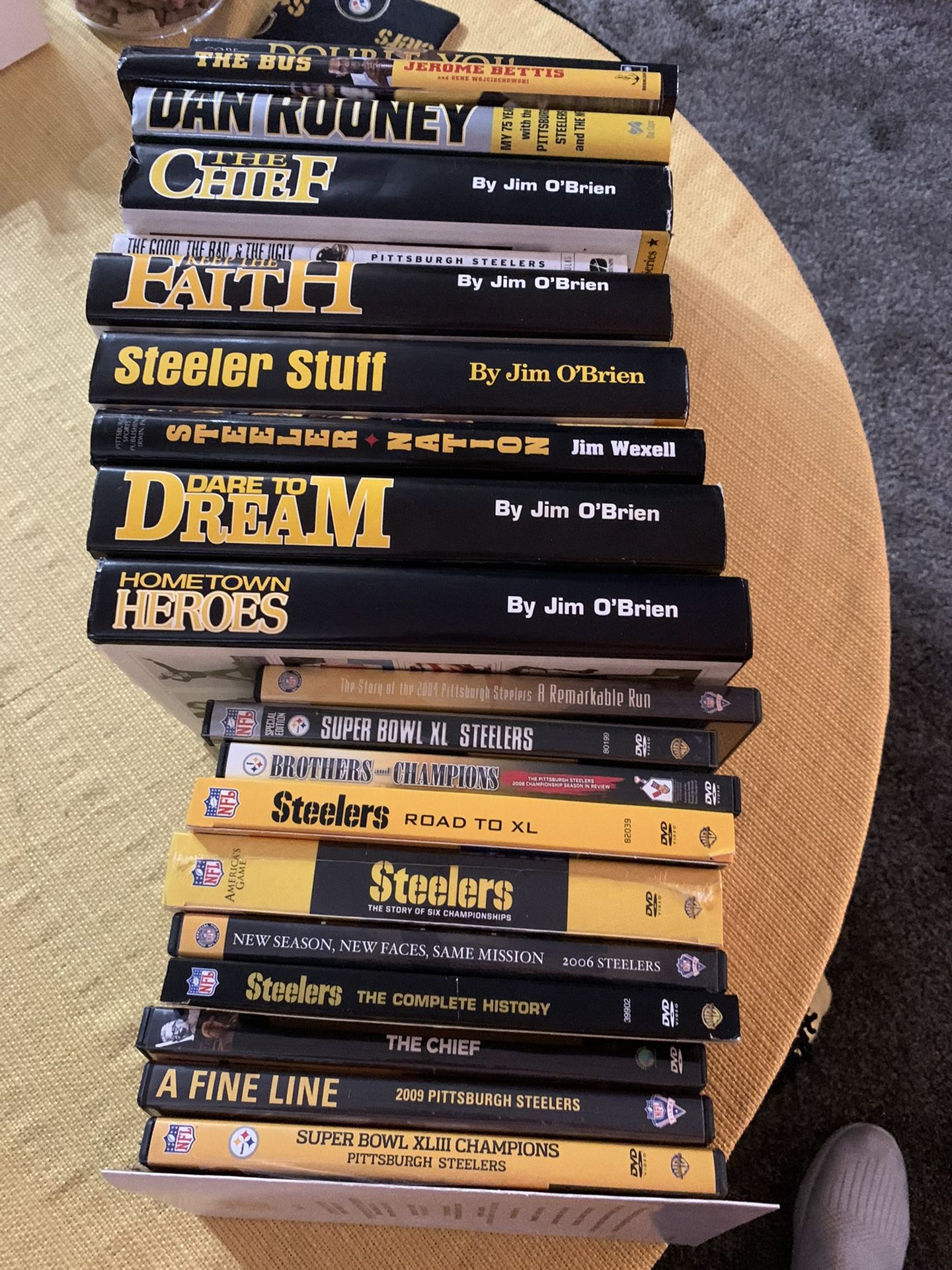 Steelers Books And DVDs Christmas Gift Priced To Sell