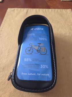 Whale Fall  Bike Phone Mount Bag