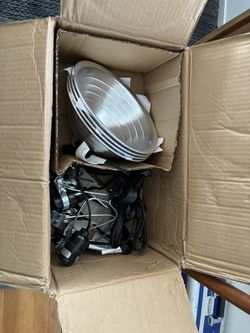 4x Clamp lights