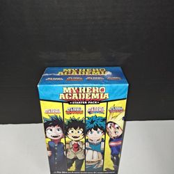 Shonen Jump My Hero Academia Starter Pack Manga Book Box Set Novels & Poster New